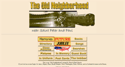 Desktop Screenshot of ouroldneighborhood.com