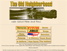 Tablet Screenshot of ouroldneighborhood.com